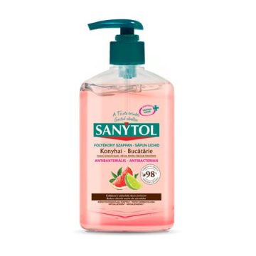   Antibakteriális folyékony szappan, 250 ml, SANYTOL "Konyhai"