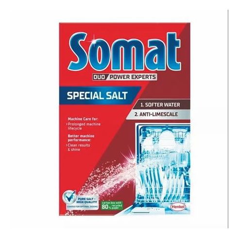Mosogatógép vízlágyító só, 1,5 kg, SOMAT
