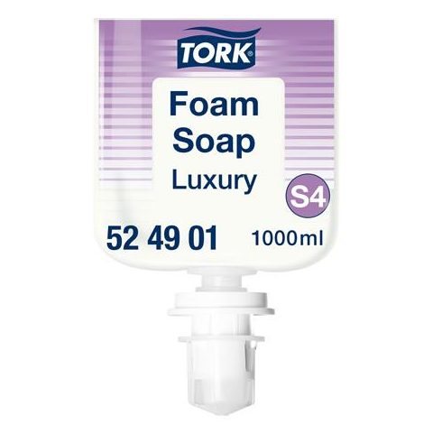 Habszappan, 1 l, S4 rendszer, TORK "Luxury", átlátszó