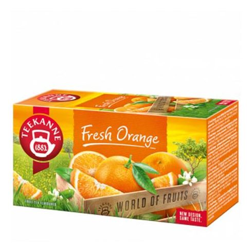 Gyümölcstea, 20x2,25 g, TEEKANNE "Fresh orange"