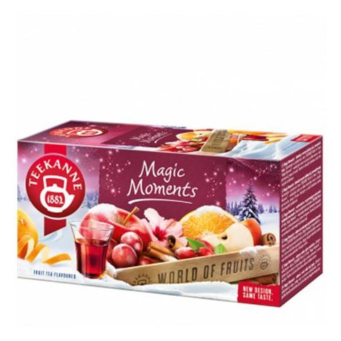 Gyümölcstea, 20x2,5 g, TEEKANNE "Magic moments"