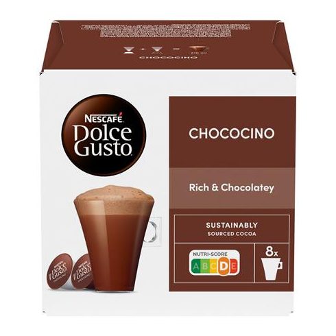 Kávékapszula, 8x2 db,  NESCAFÉ DOLCE GUSTO "Chococino"