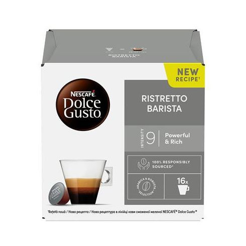 Kávékapszula, 16 db,  NESCAFÉ DOLCE GUSTO "Ristretto Barista"