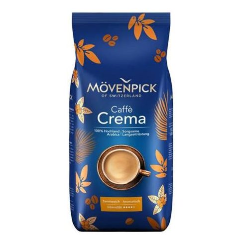 Kávé, pörkölt, szemes, 1000 g, MÖVENPICK "Caffé Crema"