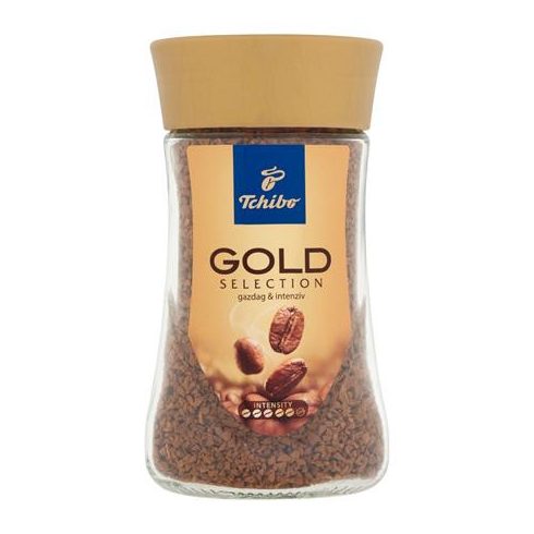 Instant kávé, 100 g, üveges, TCHIBO "Gold Selection"
