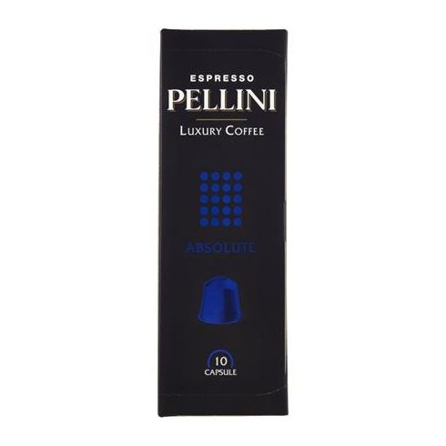 Kávékapszula, Nespresso® kompatibilis, 10 db,  PELLINI, "Absolute"