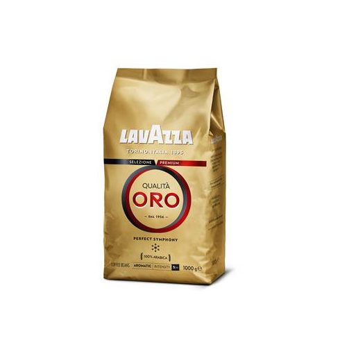 Kávé, pörkölt, szemes, 1000 g, LAVAZZA "Qualita Oro"