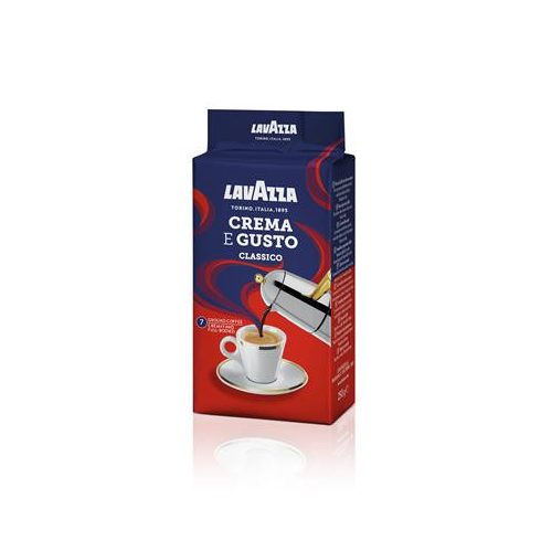 Kávé, pörkölt, őrölt, 250 g, LAVAZZA "Crema e Gusto"
