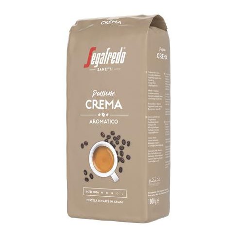Kávé, pörkölt, szemes, 1000 g,  SEGAFREDO "Passione Crema"