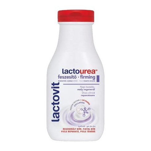 Tusfürdő, 300 ml, LACTOVIT "Lactourea", bőrfeszesítő