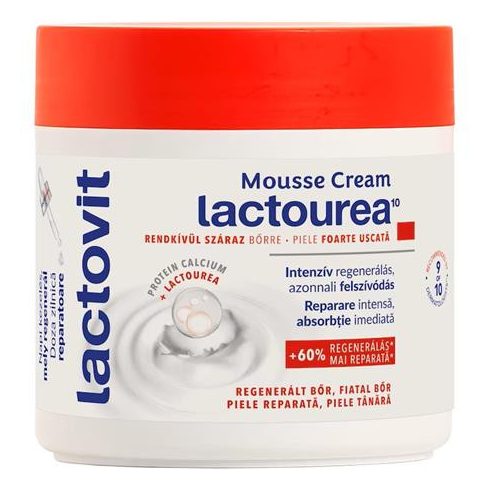 Testápoló mousse krém, 400 ml, LACTOVIT "Lactourea"