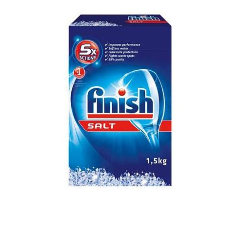 Mosogatógép vízlágyító só, 1,5 kg, FINISH