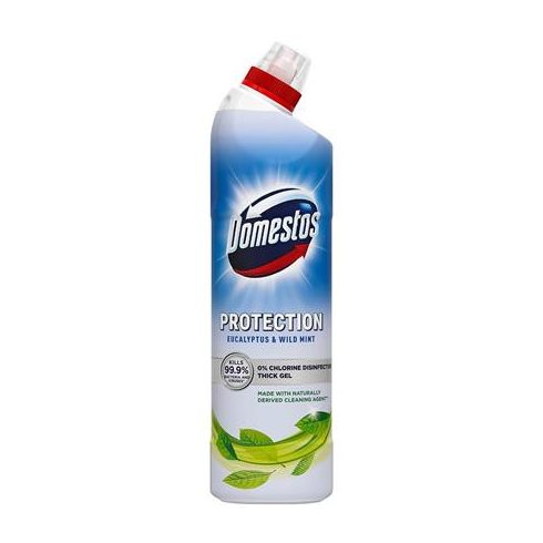 Általános fertőtlenítőszer, klórmentes, 0,7 l, DOMESTOS "Protection", eukaliptusz-vadmenta