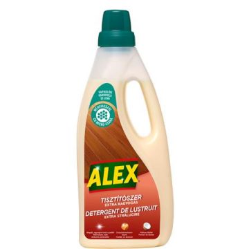   Padlótisztító folyadék, fa felületre, 750 ml, ALEX "Extra ragyogás", kókusz illattal