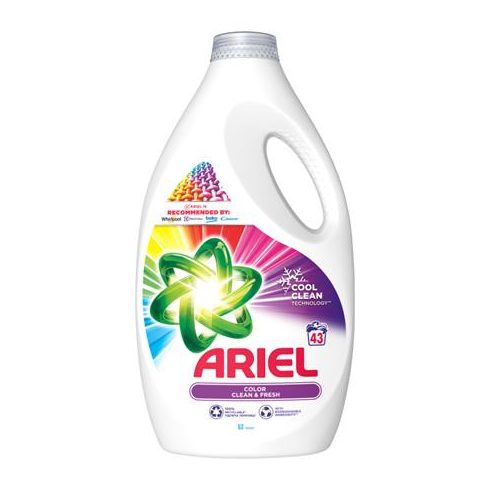 Folyékony mosószer, 2,15 l, ARIEL "Color"