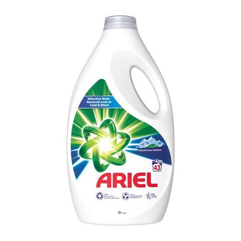 Folyékony mosószer, 2,15 l, ARIEL "Mountain Spring"