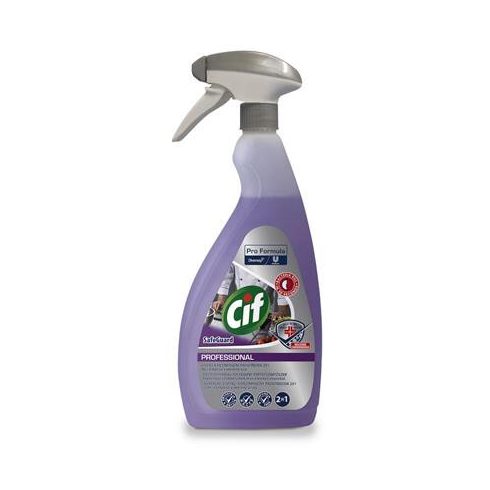 Általános tisztító- és fertőtlenítőszer, 750 ml, CIF "Pro Formula Safeguard" 2in1