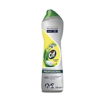   Súrolószer, 0,75 l, CIF "Professional", citrom illat