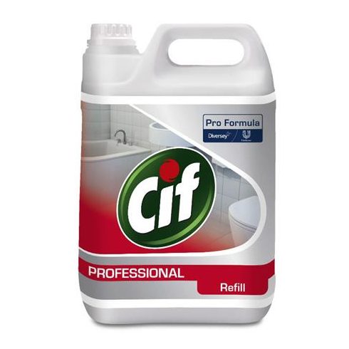 Fürdőszobai tisztító- és vízkőoldószer, 5 l, CIF