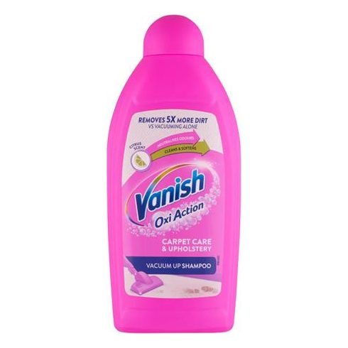 Szőnyegtisztító sampon, kézi, 0,5 l, VANISH "Oxi Action"
