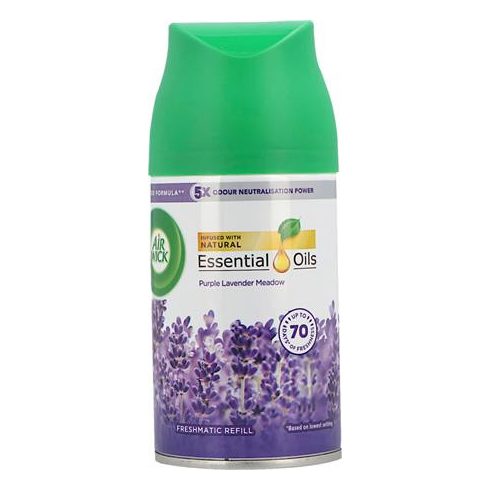Illatosító készülék utántöltő, automata,  250 ml, AIR WICK "Freshmatic", levendula