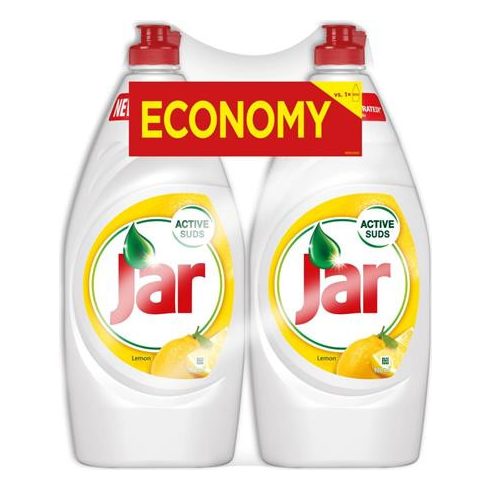 Mosogatószer, duopack, 2x900 ml, JAR, citrom