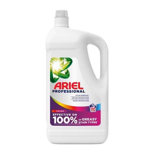 Folyékony mosószer, 4,95 l, ARIEL "Color", színes ruhákhoz