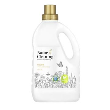   Mosógél, hipoallergén, színes ruhákhoz, 1,5 l, NATURCLEANING "Color"