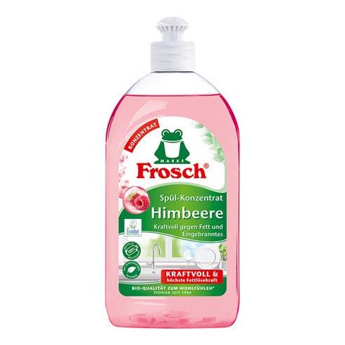Mosogatószer, 500 ml, FROSCH, málna