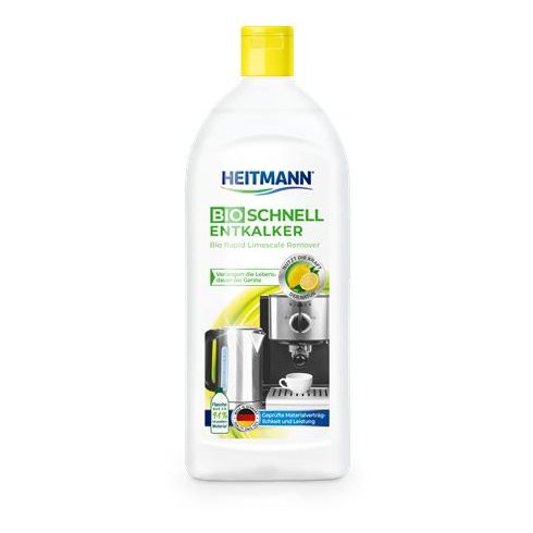 Vízkőoldó folyadék, háztartási gépekhez, 250 ml, HEITMANN "Bio"