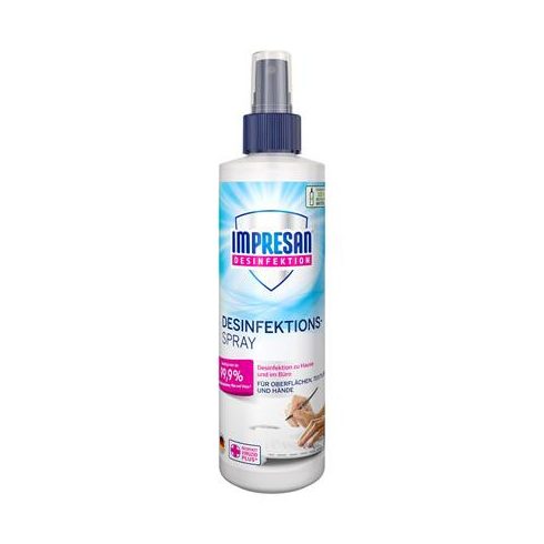 Fertőtlenítő spray, 250 ml, HEITMANN "Impresan"