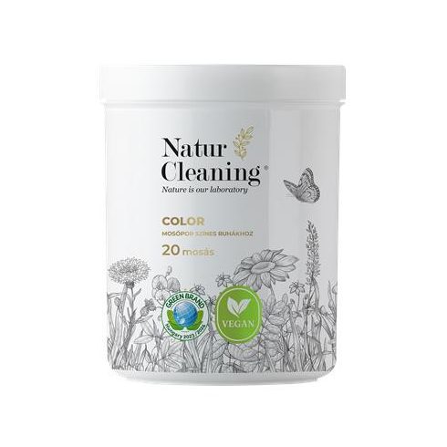 Mosópor, színes ruhákhoz, 1 kg, NATURCLEANING "Color"