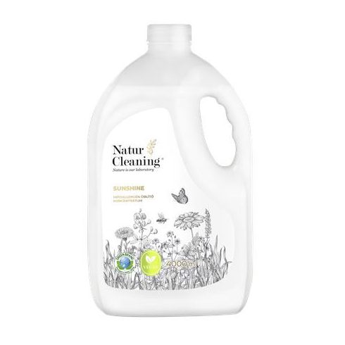 Öblítő koncentrátum, hipoallergén, 4 l, NATURCLEANING "Sunshine"