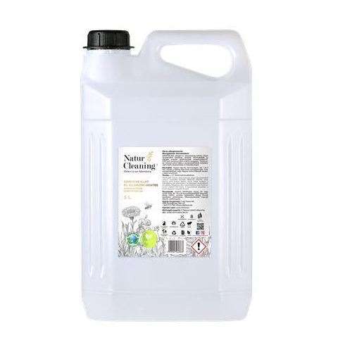 Mosogatószer koncentrátum, illat- és allergénmentes, 5 l, NATURCLEANING "Sensitive"