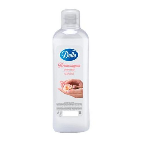 Folyékony szappan, 1000 ml, "Dello Sensitive"