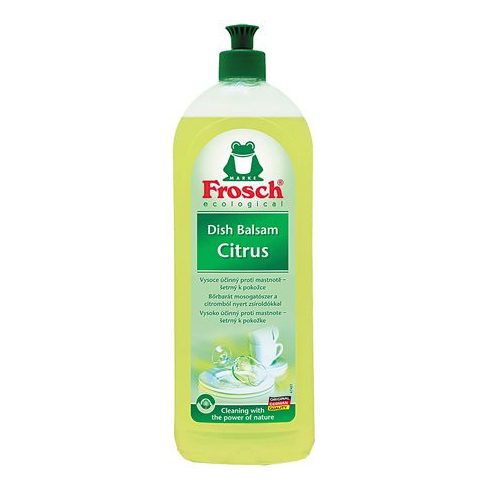 Mosogatószer, 750 ml, FROSCH, balzsam, citrus