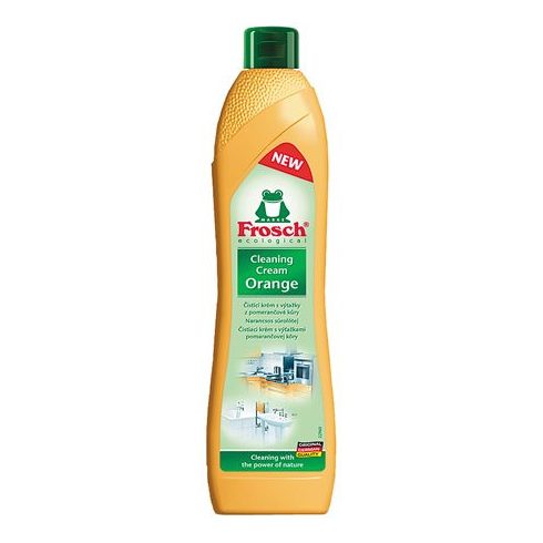 Súrolókrém, 500 ml, FROSCH, narancs