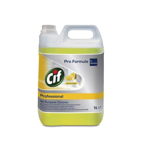 Általános tisztítószer, 5 L, CIF, citrom