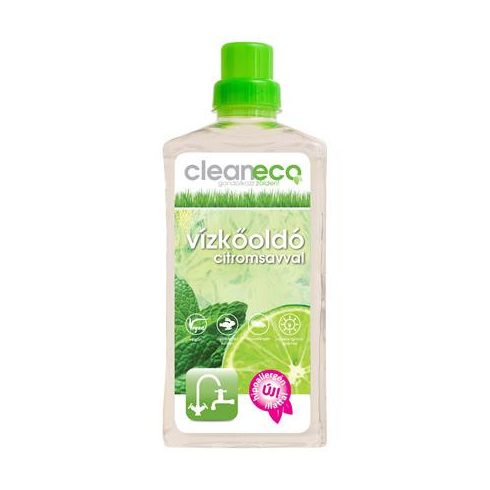 Vízkőoldó, organikus, 1 l, CLEANECO, citromsavval