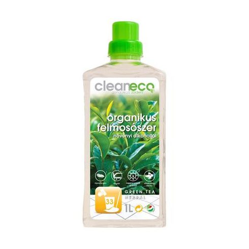 Felmosószer, organikus, 1 l, CLEANECO, "Green tea herbal"