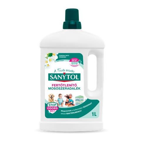 Fertőtlenítő mosószeradalék, 1 l, SANYTOL