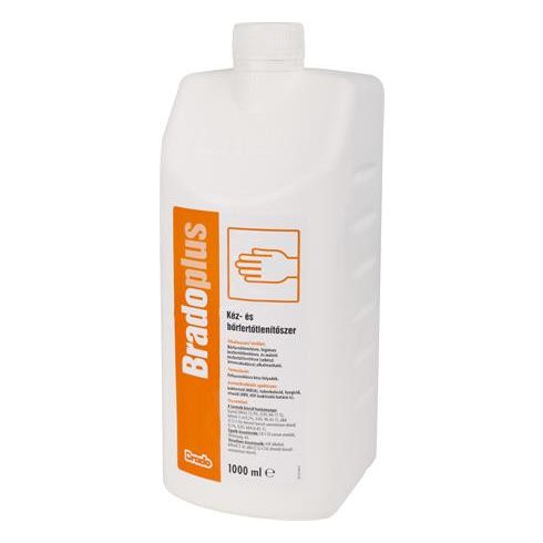 Kéz- és bőrfertőtlenítőszer, 1 l, BRADOPLUS