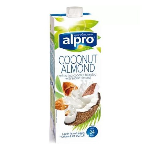 Növényi ital, dobozos, 1 l, ALPRO, kókusz-mandula