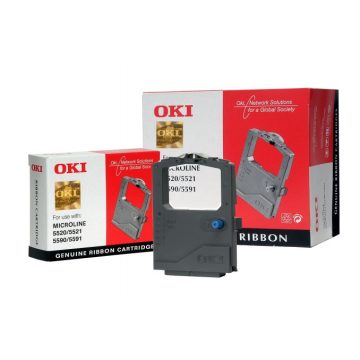   01126301 Festékszalag ML 5520, 5521, 5590 nyomtatókhoz, OKI, fekete