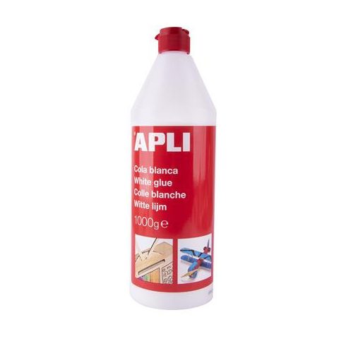 Hobbiragasztó, 1000 g, APLI "White Glue"