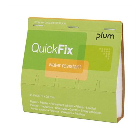 Sebtapasz utántöltő "Quick Fix", 45 darabos, vízálló, PLUM