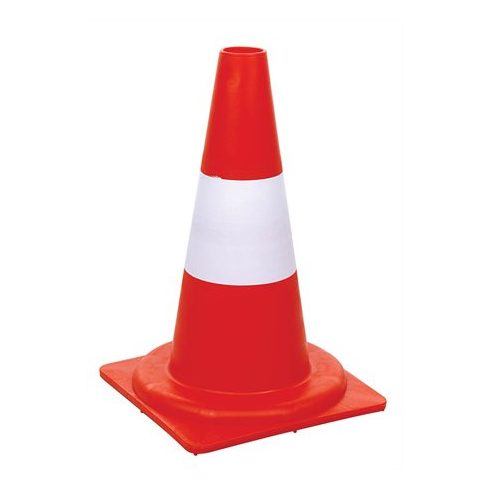 Jelzőbója, 30 cm, piros-fehér