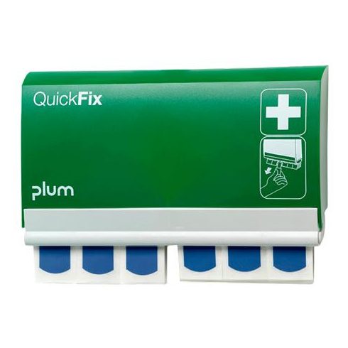Sebtapasz adagoló "Quick Fix Detectable", 90 darabos, fémszálas, PLUM