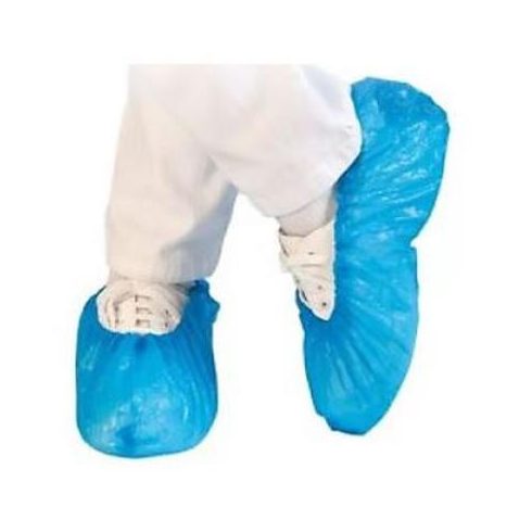Cipővédő, nylon, kék