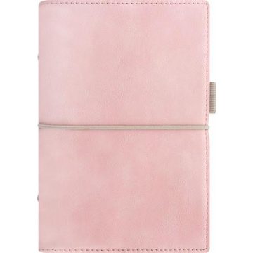   Kalendárium, gyűrűs, betétlapokkal, A5 méret, FILOFAX, "Domino" Soft", pasztell rózsaszín
